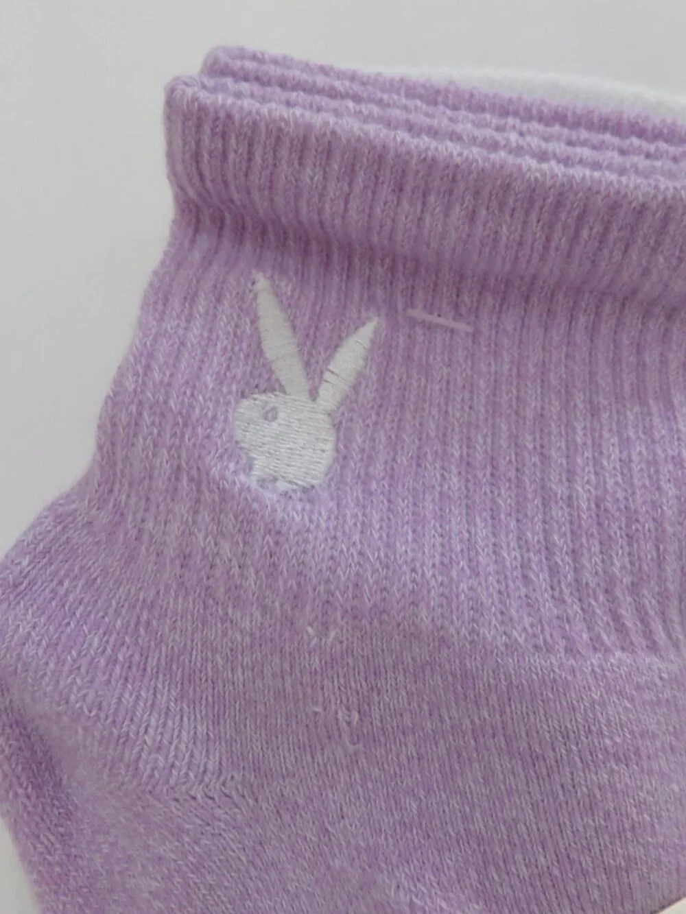 (#142) Playboy Multi-color 5-PK Signature Logo Bunny Cushioned Crew Socks